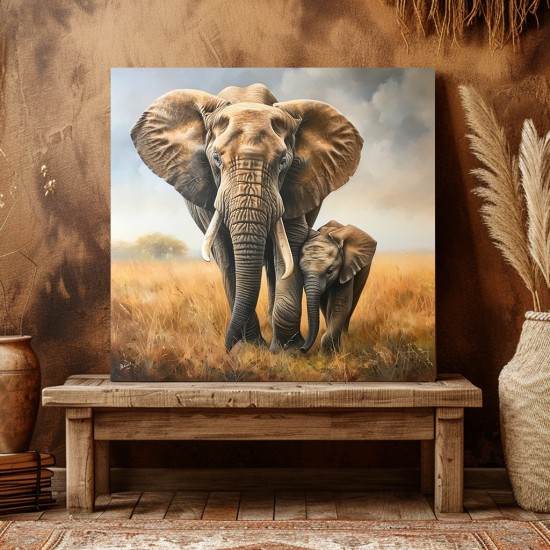 Africa love - Πίνακας σε καμβά