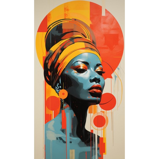 African days - Πίνακας σε καμβά