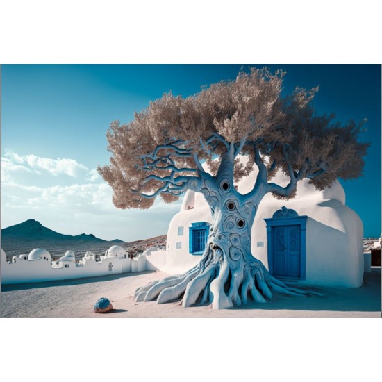 Alien wisdom tree 2 - Πίνακας σε καμβά