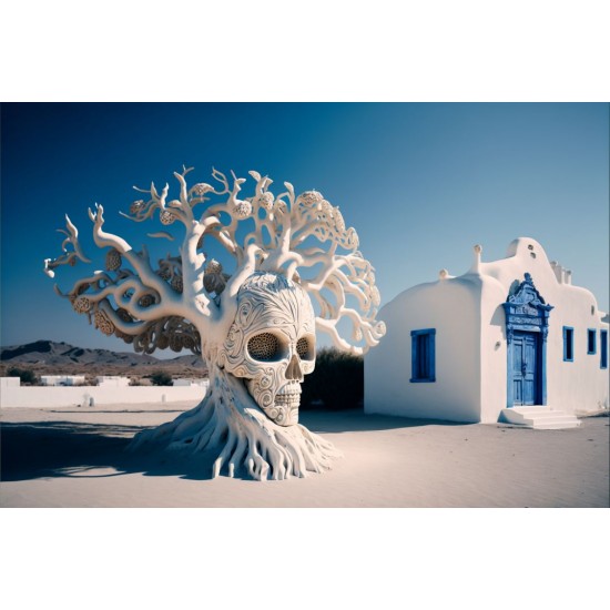 Alien wisdom tree - Πίνακας σε καμβά