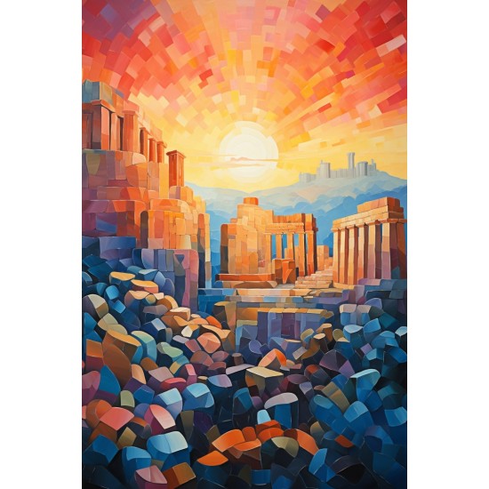 Ancient ruins - Πίνακας σε καμβά