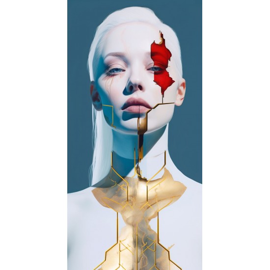 Asymmetrical - Πίνακας σε καμβά - Πίνακας σε καμβά Κάδρα / Καμβάδες