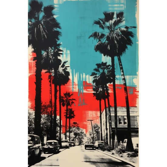 Attraction road - Πίνακας σε καμβά