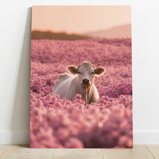 Beautiful cow - Πίνακας σε καμβά