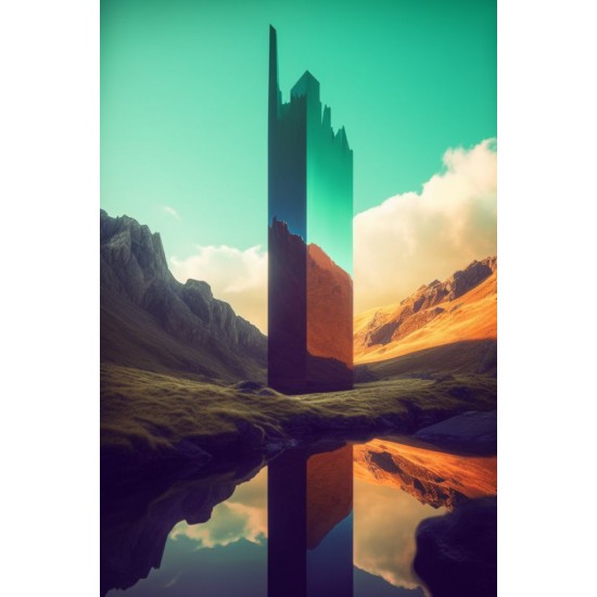 Beautiful landscape - Πίνακας σε καμβά