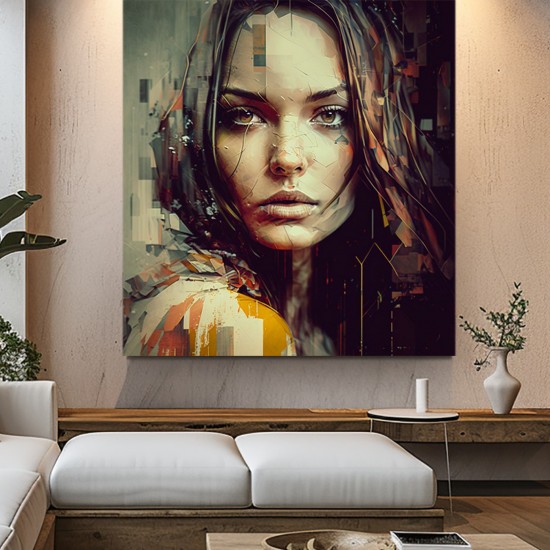 Beauty look - Πίνακας σε καμβά