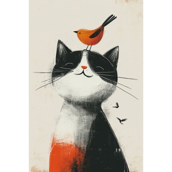 Best friends - Πίνακας σε καμβά