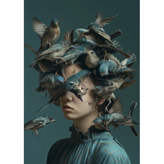 Birdface - Πίνακας σε καμβά - Πίνακας σε καμβά Κάδρα / Καμβάδες