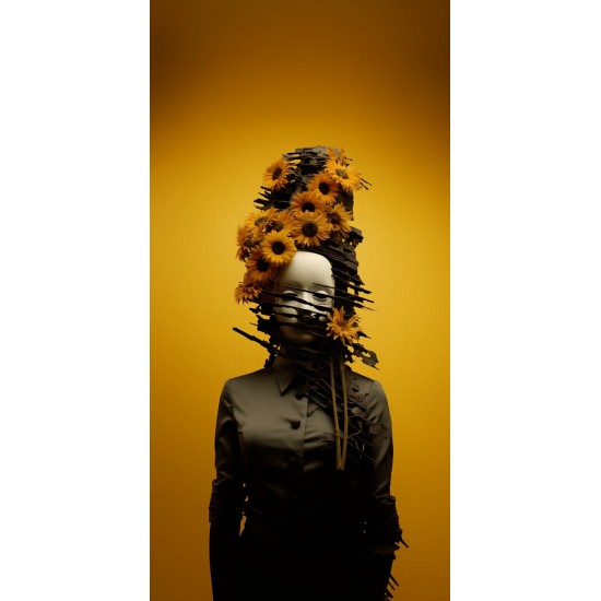 Black shirt - Πίνακας σε καμβά - Πίνακας σε καμβά Κάδρα / Καμβάδες