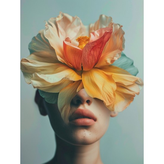 Blossom head - Πίνακας σε καμβά - Πίνακας σε καμβά Κάδρα / Καμβάδες