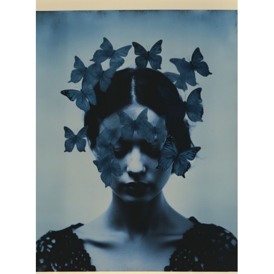 Blue symphony  2 - Πίνακας σε καμβά