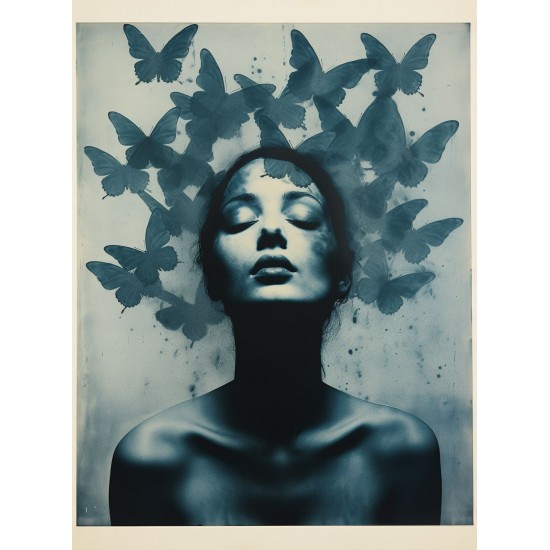 Blue symphony 3 - Πίνακας σε καμβά