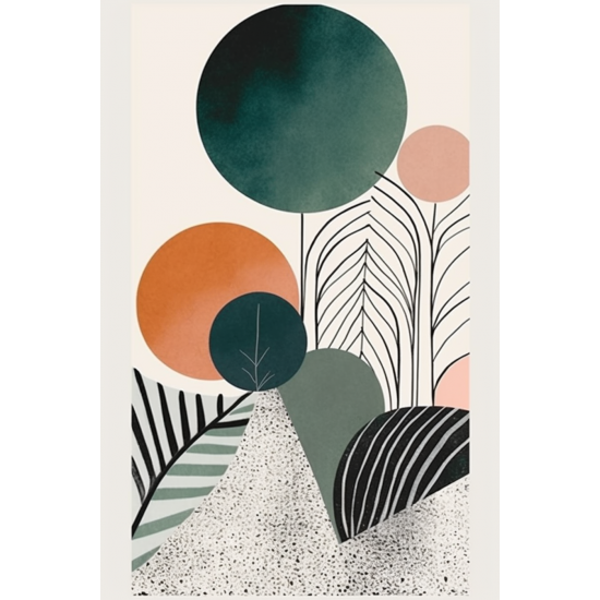 Boho simplicity 2 - Πίνακας σε καμβά Κάδρα / Καμβάδες