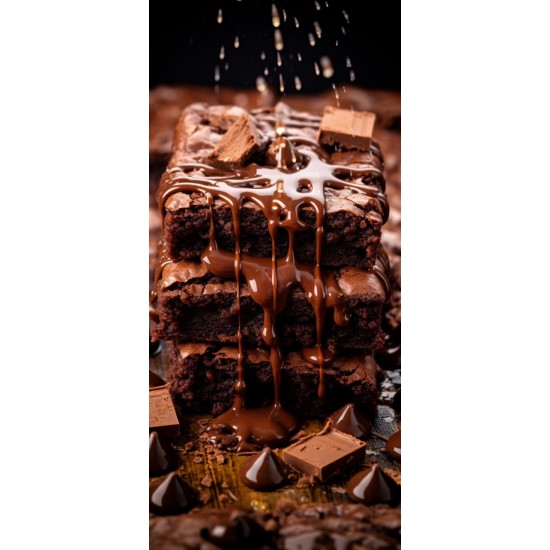 Brownies - Πίνακας σε καμβά