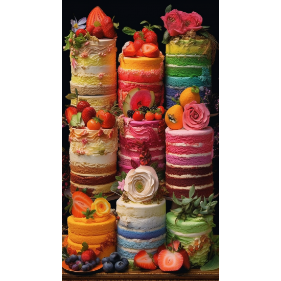 Cake fantasy - Πίνακας σε καμβά