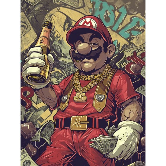 Cash in hand - Πίνακας σε καμβά