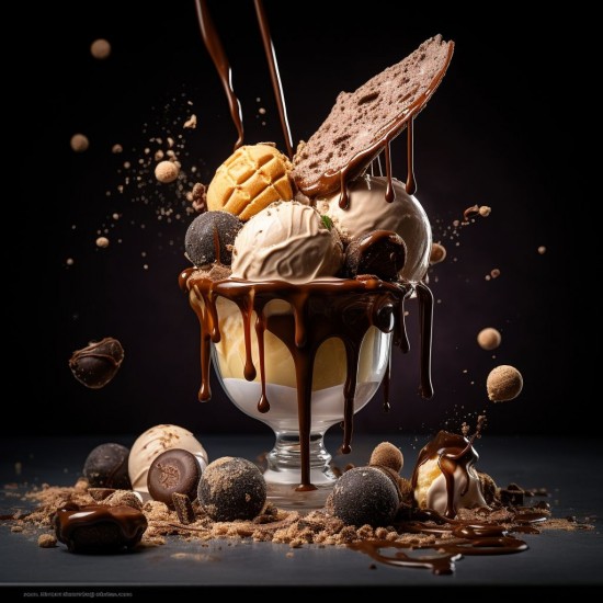 Chocolate explosion - Πίνακας σε καμβά