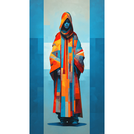 Colorful costume - Πίνακας σε καμβά