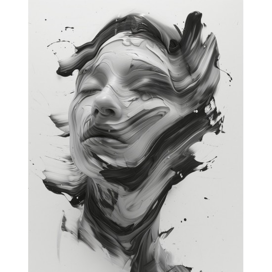 Conceptual face - Πίνακας σε καμβά - Πίνακας σε καμβά Κάδρα / Καμβάδες