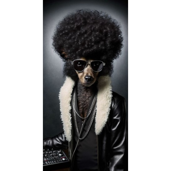 Cool dog - Πίνακας σε καμβά Κάδρα / Καμβάδες