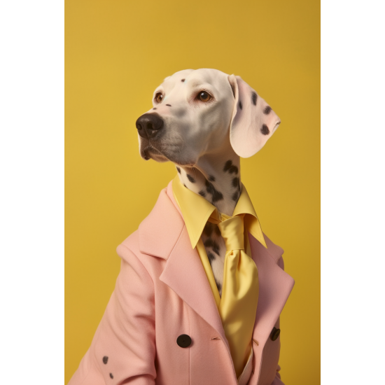 Dalmatian elegance - Πίνακας σε καμβά
