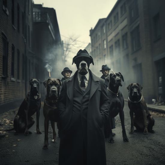 Dane - Mafia animals - Πίνακας σε καμβά