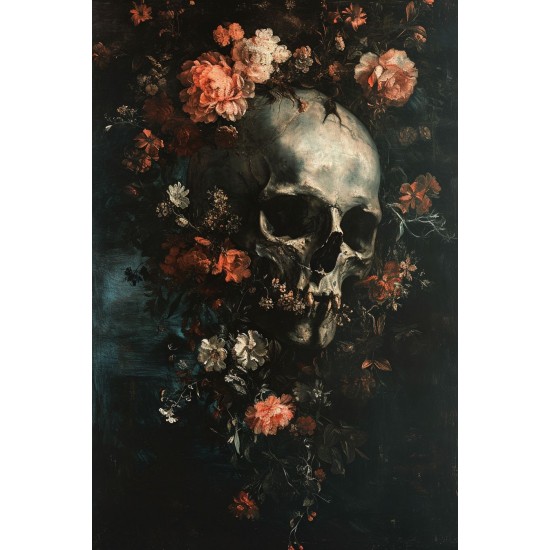 Death in canvas - Πίνακας σε καμβά