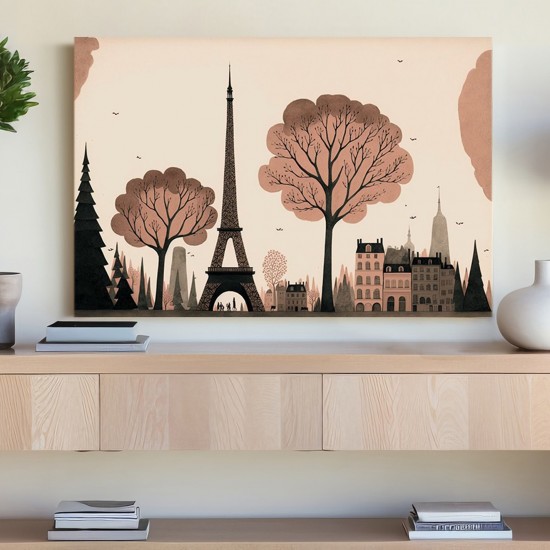 Dusty Paris - Πίνακας σε καμβά