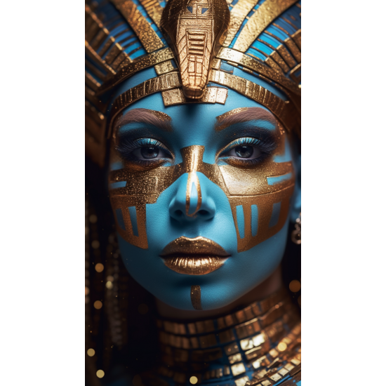 Egyptian woman face - Πίνακας σε καμβά