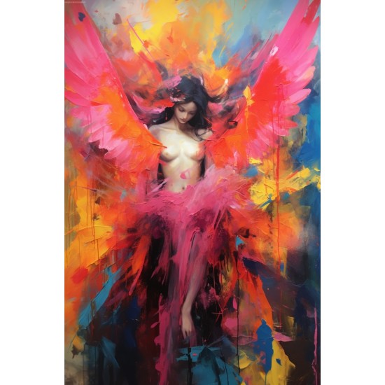 Fallen angel - Πίνακας σε καμβά