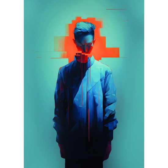 Figurative Character - Πίνακας σε καμβά Κάδρα / Καμβάδες