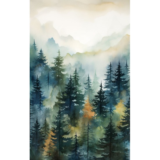Forest view - Πίνακας σε καμβά