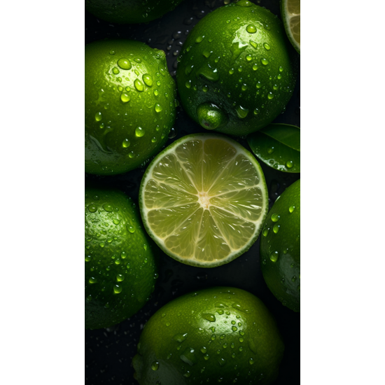 Fresh limes - Πίνακας σε καμβά