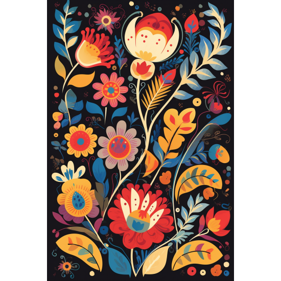 Fusion forest - Πίνακας σε καμβά