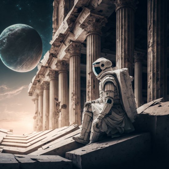 Futureland - Πίνακας σε καμβά Κάδρα / Καμβάδες