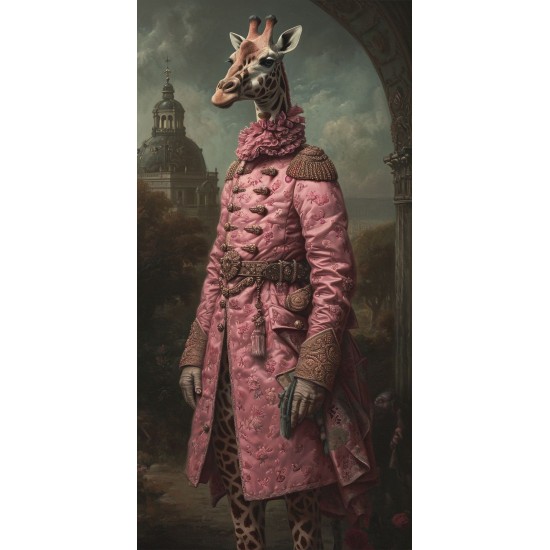 General giraffe -  Πίνακας σε καμβά