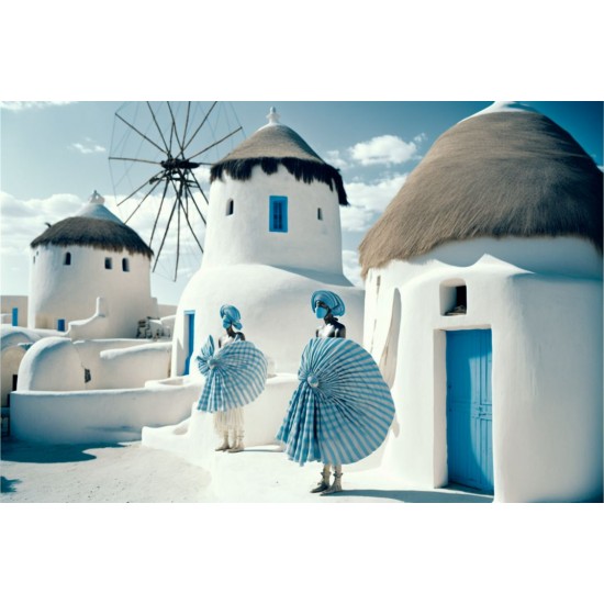 Girls of the sun 2 -  Πίνακας σε καμβά