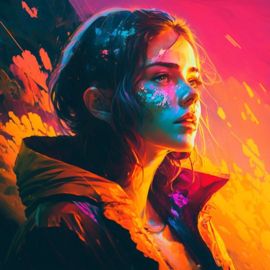 Gold rain - Πίνακας σε καμβά