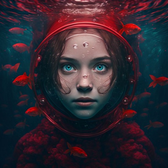 Goldfishies - Πίνακας σε καμβά Κάδρα / Καμβάδες