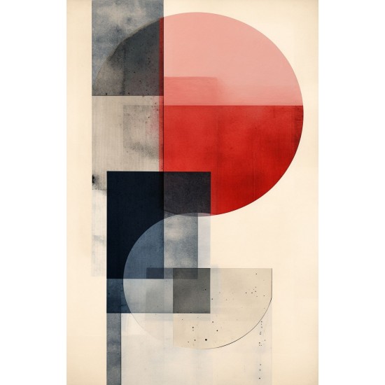 Graphic shapes - Πίνακας σε καμβά