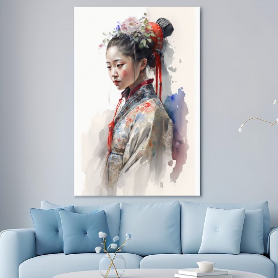 Greylady - Πίνακας σε καμβά