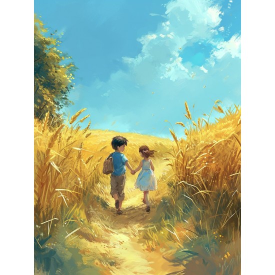 Holding hands - Πίνακας σε καμβά