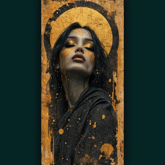 Holy girl - Πίνακας σε καμβά - Πίνακας σε καμβά Κάδρα / Καμβάδες