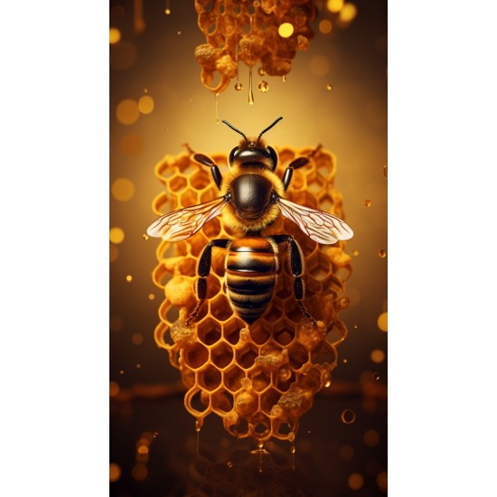Honey bee - Πίνακας σε καμβά