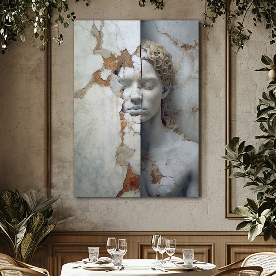 Inside the wall - Πίνακας σε καμβά