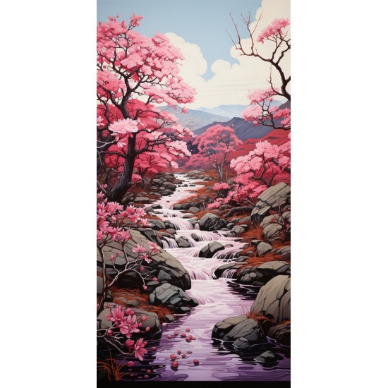 Japanese trees - Πίνακας σε καμβά