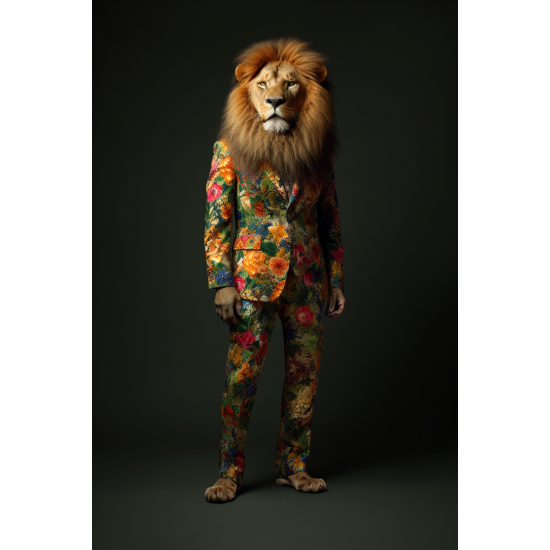 King in texido - Πίνακας σε καμβά