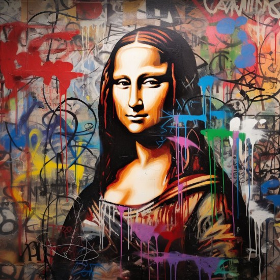 La gioconda - Πίνακας σε καμβά - Πίνακας σε καμβά Κάδρα / Καμβάδες