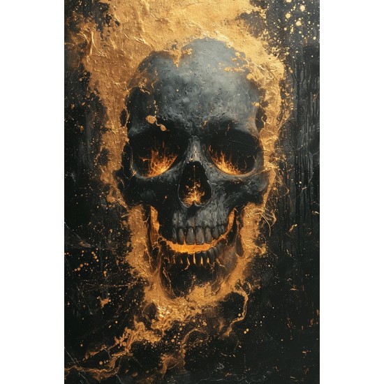 Lava effect - Πίνακας σε καμβά - Πίνακας σε καμβά Κάδρα / Καμβάδες