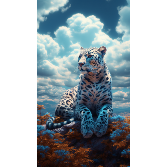 Leopard queen - Πίνακας σε καμβά